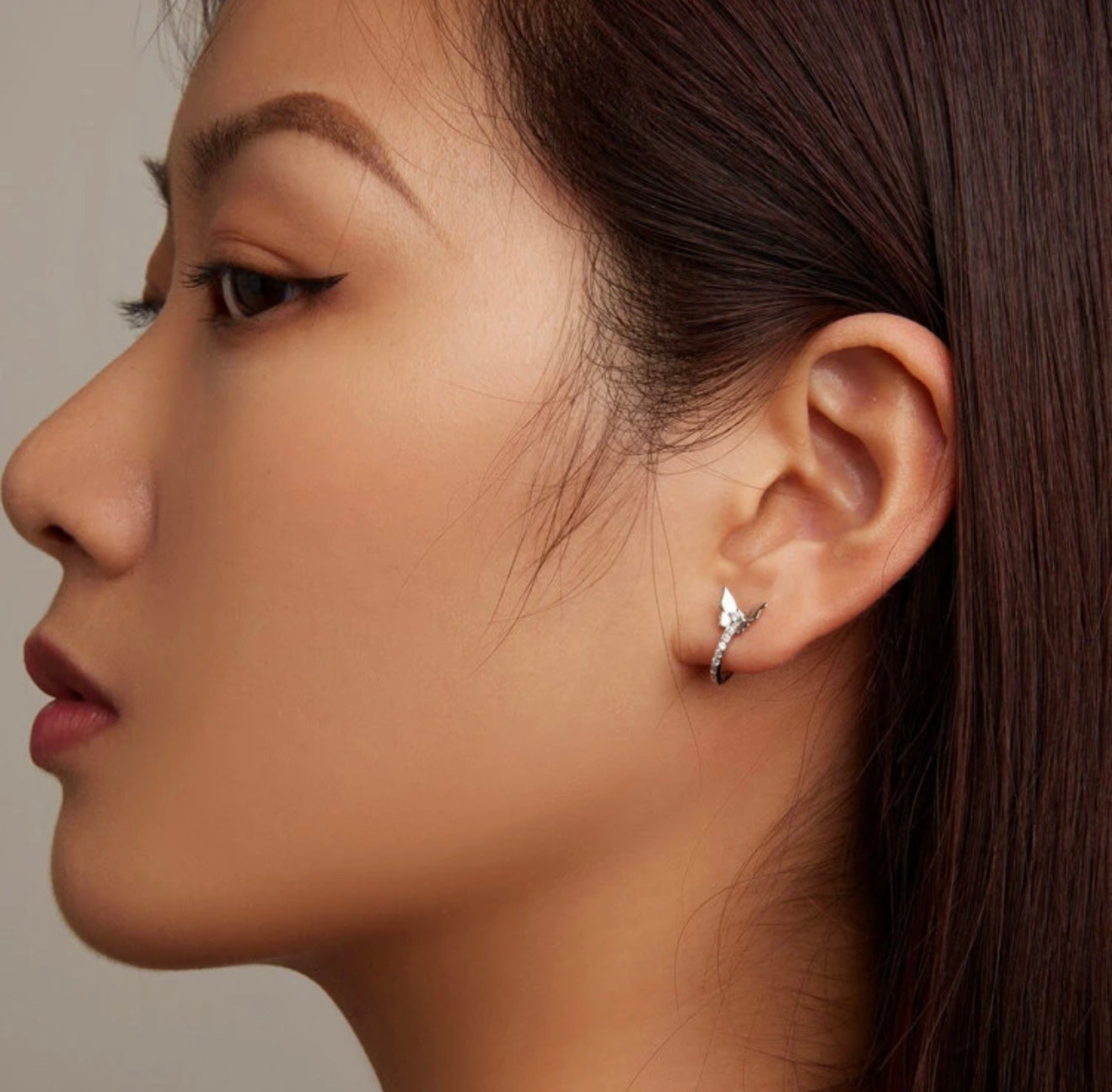 The Secret of the Butterfly 925 sterling silver earrings