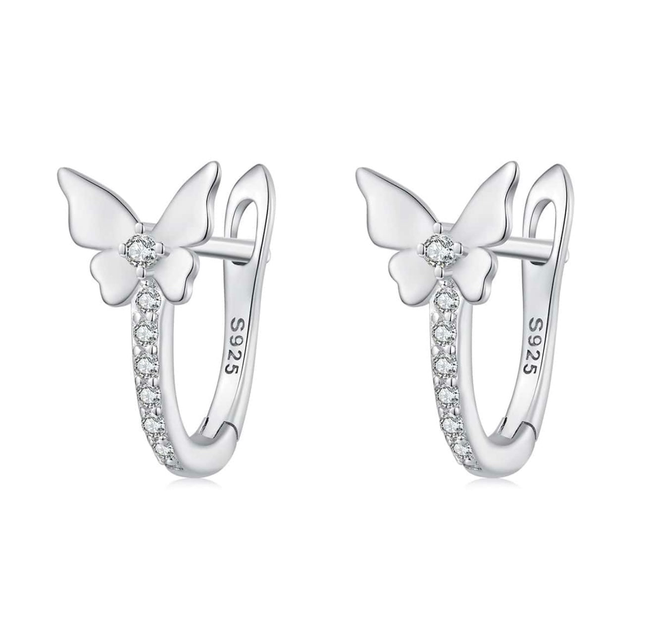 The Secret of the Butterfly 925 sterling silver earrings