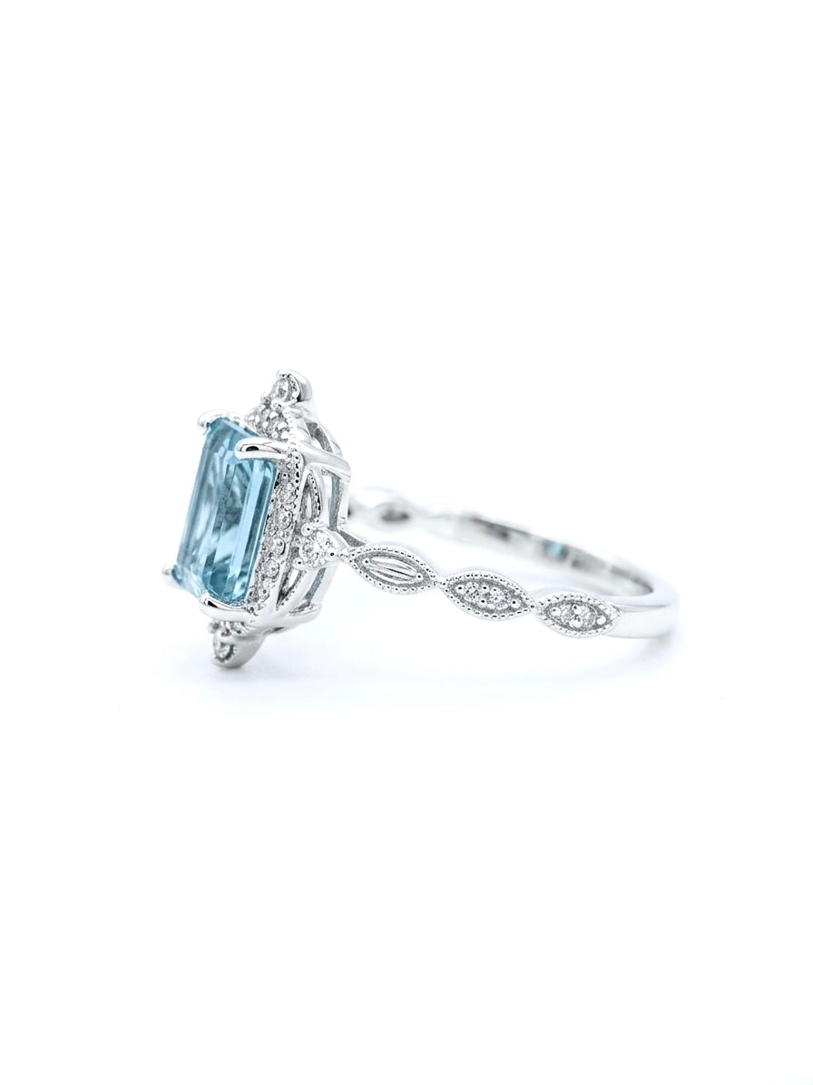 True Blue Vow Engagement Ring