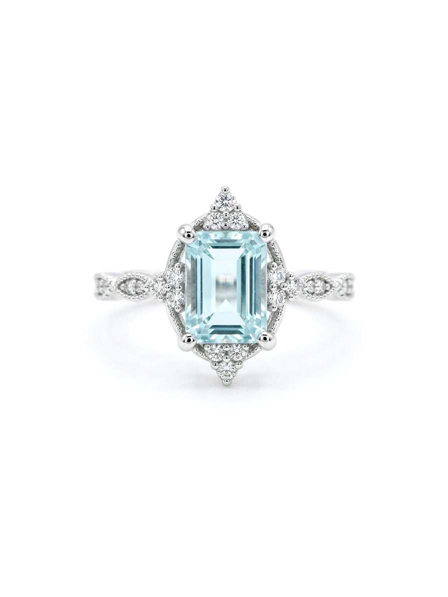 True Blue Vow Engagement Ring